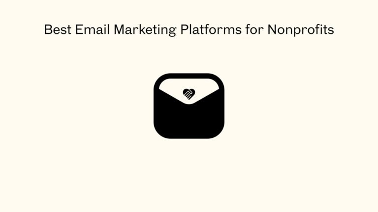 Best Email Marketing Platforms for Nonprofits