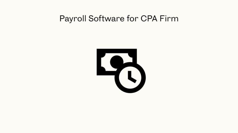 Payroll Software for CPA Firm