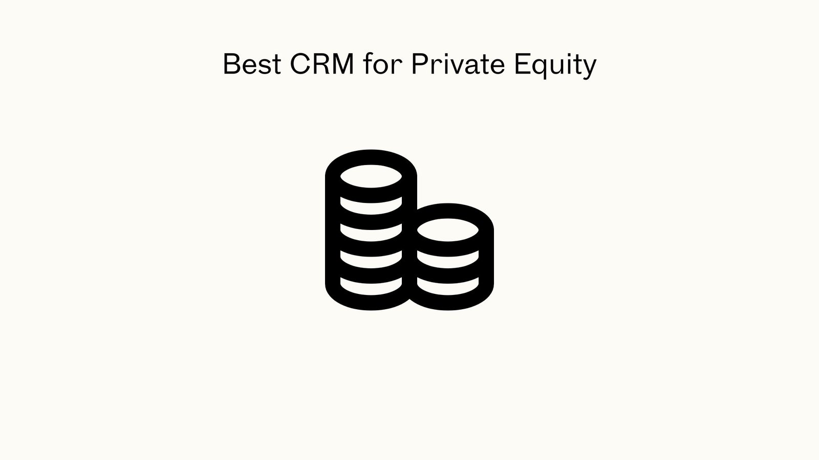 Best CRM for Private Equity